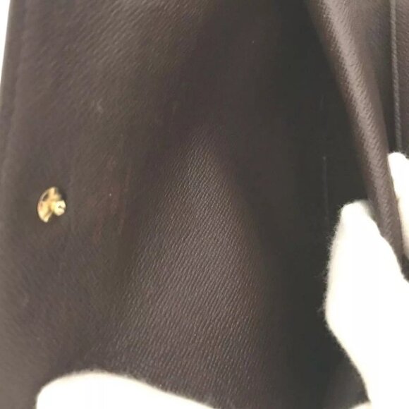 374198AX (V2) Louis Vuitton Wallet Long Porte Tresor International Brown Damier - Picture 7 of 9